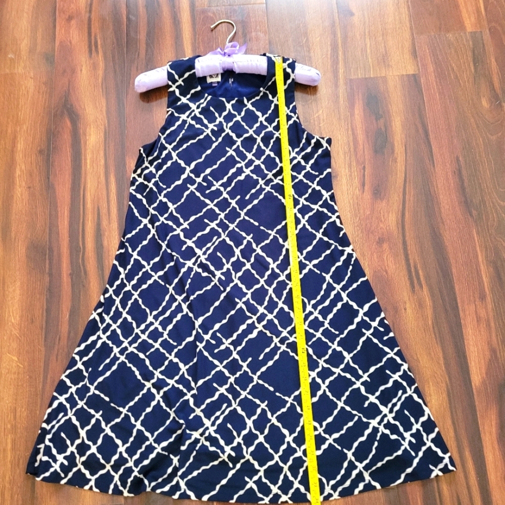 Anne Klein navy blue dress size small